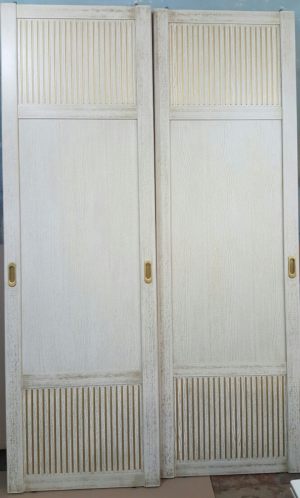Двери для шкафа купе с фрезеровкой Сыктывкар